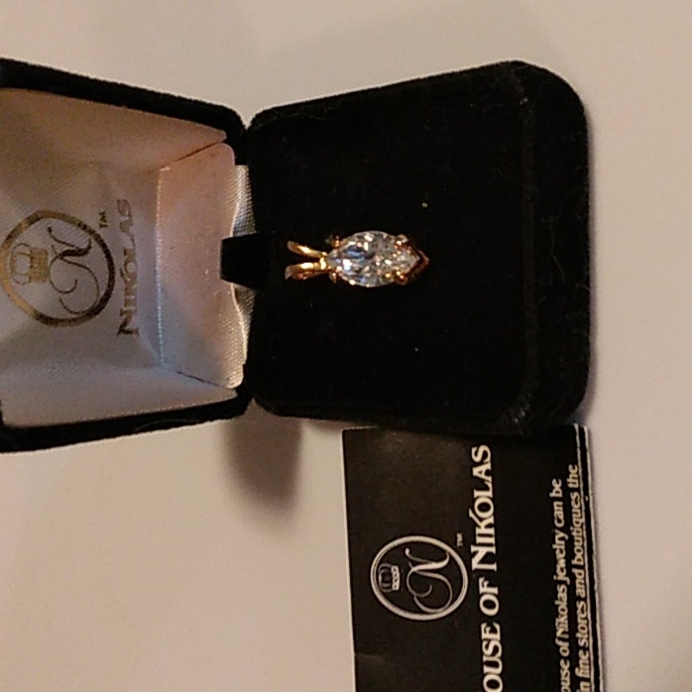 House of Nikolas Teardrop Pendant
